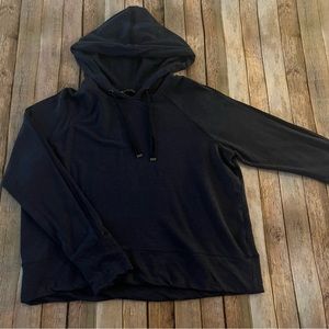 Athleta women’s long sleeve pullover hoodie sweatshirt | size large